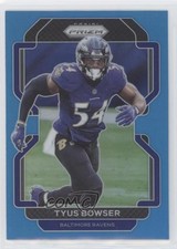 2021 Panini Prizm Light Blue Prizm Tyus Bowser #286 0a9a