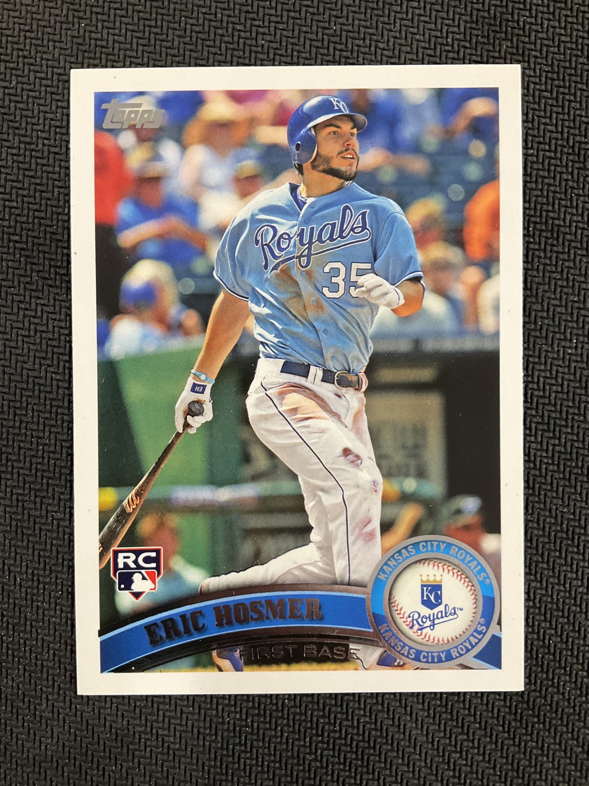2011 Topps Update #US155 Eric Hosmer Kansas City Royals RC