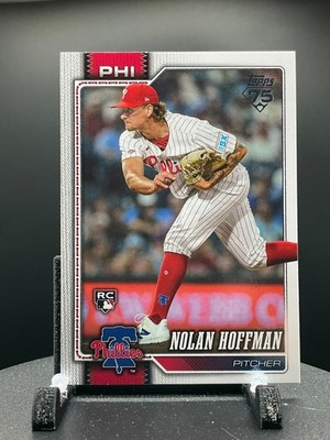 2026 Topps Series 2 Baseball #666 Nolan Hoffman - Philadelphia Phillies RC