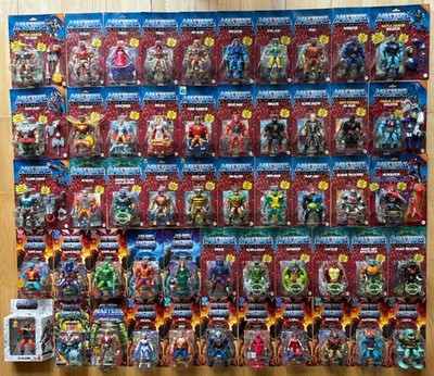 Masters of the Universe Origins 52x sammlung ++ He Man MOTU + Fundraising Lot M4