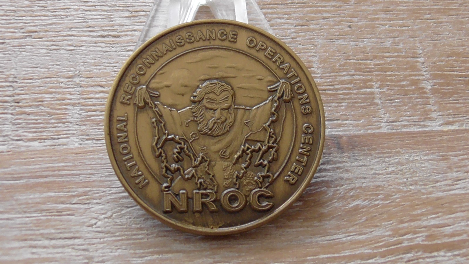National Reconnaissance Operations Center NROC Challenge Coin #F121