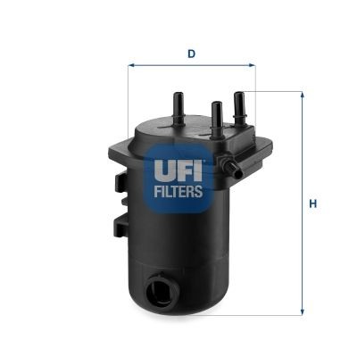 UFI Kraftstofffilter 24.098.00 Passend FüR Nissan Renault-image