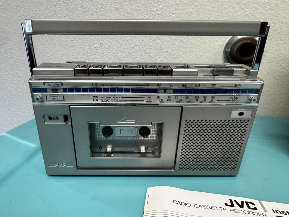 JVC RC-S1R Ghettoblaster Radio Tape Deck - Bild 3 von 4