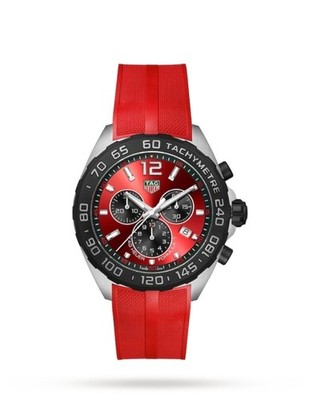 TAG Heuer Formula 1 rot Herrenuhr - CAZ101AN.FT8055