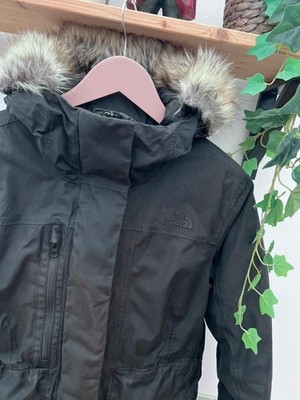 The North Face Womens Black Puffer parka Coat DryVent 550 Down Size Medium