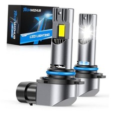 LED Bulbs, 600 Super Bright 24000LM 6500K Cool White 9006 Fog Light 9006/HB4
