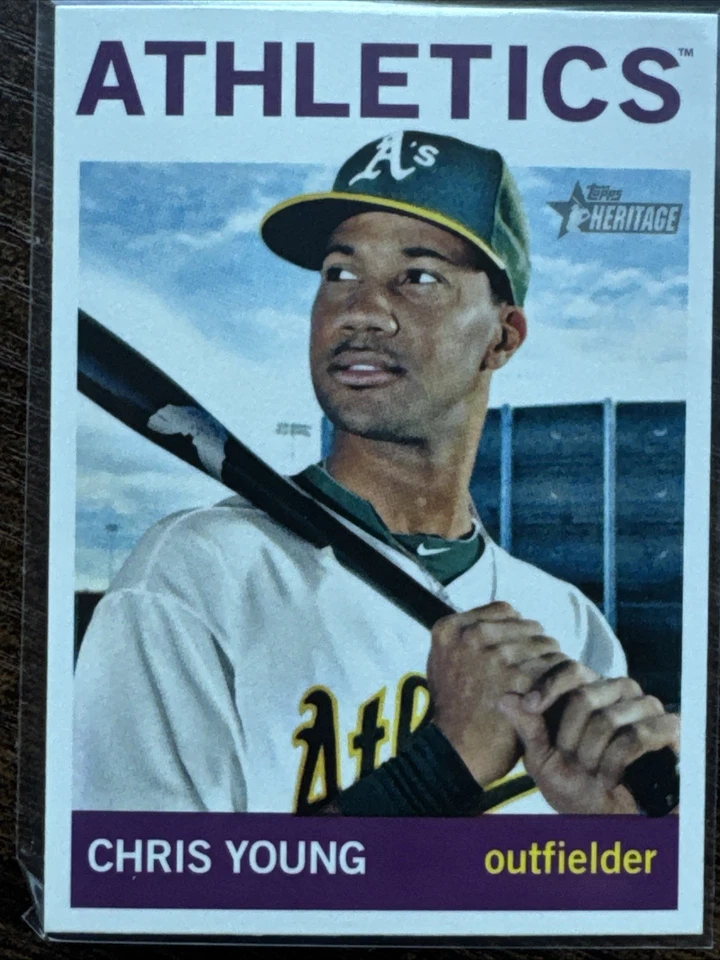 2013 Topps Heritage (1-425) - OAKLAND ATHLETICS Team Set - Image 2 of 4