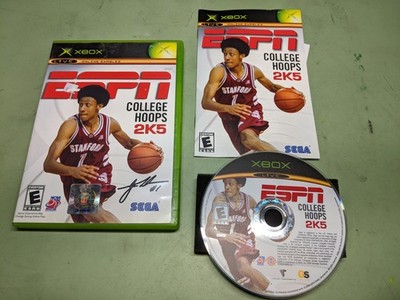 ESPN College Hoops 2K5 Microsoft XBox Complete in Box