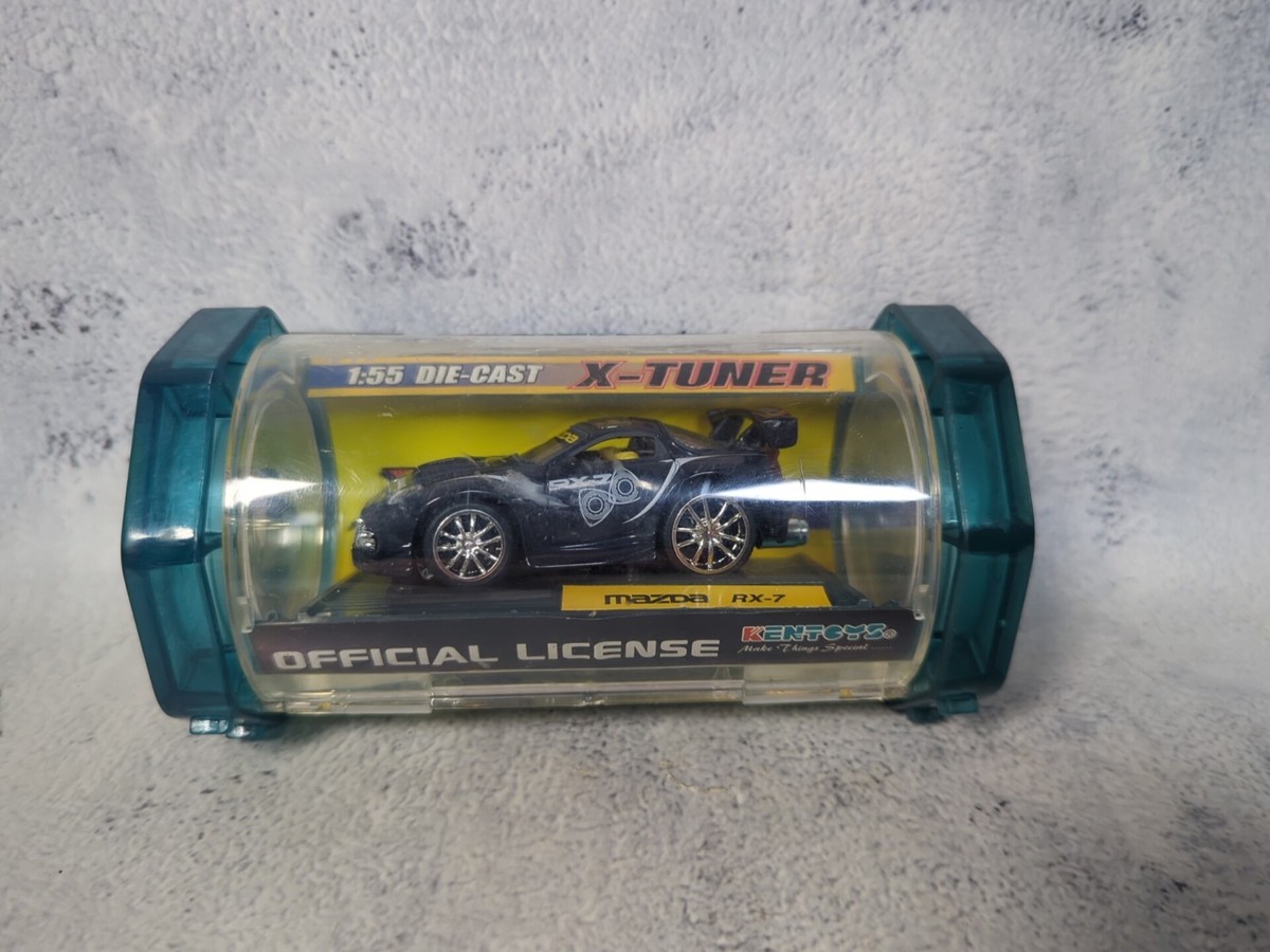 1/55 Kentoys Extreme Tuners Mazda RX-7 Black Diecast | eBay