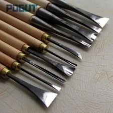 10pcs/lot Hand Wood Carving Knives General Details Root Chisel Made By Hand New