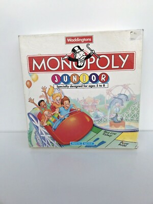 Monopoly Junior Geld Brettspiel Waddingtons 1996 - vollständig 