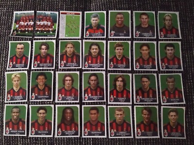 Set Complet Reggina – Panini Calciatori Serie A 2003-04, 24 Figurines, Neuf