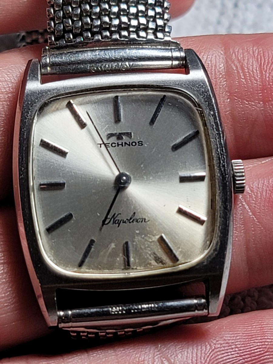 VTG TECHNOS NAPOLEON 17 JW HANDING WRISTWATCH | eBay