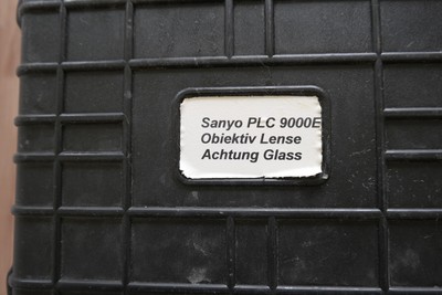 *Sanyo PLC-9000E Obiektiv Focus