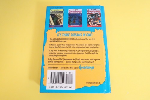 R.L. STINE GOOSEBUMPS COLLECTION LOT OF 4 BOOKS (Includes Monster Edition # 1) - Imagen 4 de 11