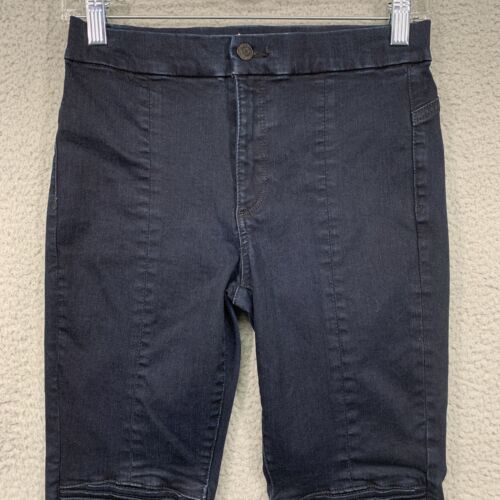 Pantalones de mezclilla Gap Jeggings para jóvenes talla 4R azul oscuro ajustados tiro alto elásticos - Imagen 2 de 11