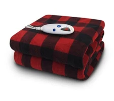 Biddeford Micro Plush Electric Heated Throw With Digital Controller, One Size, B