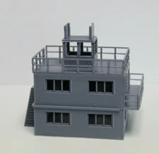 RAF WWII Air Control Tower 3D Printed 1:144 1:100 1:87 1:72 1:48