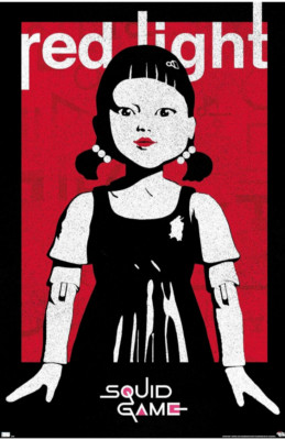 Netflix SQUID GAME - RED LIGHT - Poster by Trend Posters RP22063