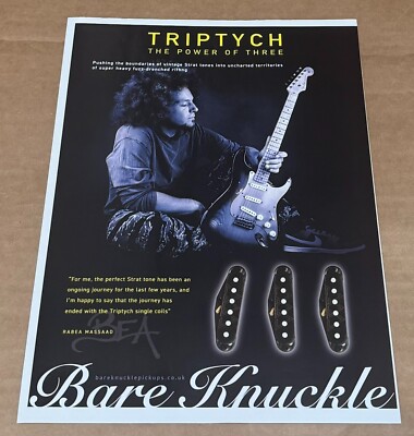 RABEA MASSAAD - Bare Knuckle Pickups - 2023 Print Ad