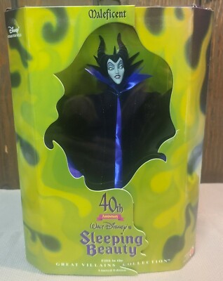 Купить maleficent 40th anniversary collector doll disney great