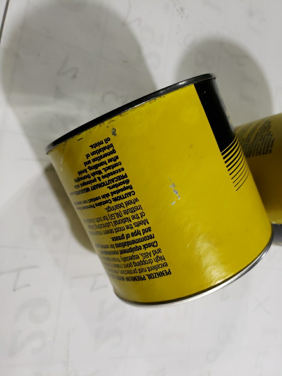 Vtg Lot of 21 LB CANS PENNZOIL MULTIPURPOSE & WHEEL BEARING GREASE