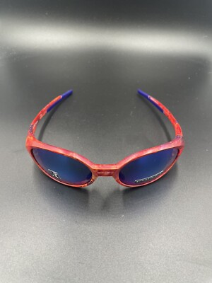 Oakley Eye Jacket Redux Chemical Red w/ Prizm Sapphire Oakley Eye Jacket Redux Chemical Red w/ Prizm Sapphire