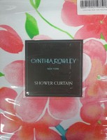 Cynthia Rowley Fabric Shower Curtain Floral Tropical Panel Cynthia Rowley Fabric Shower Curtain Floral Tropical Panel