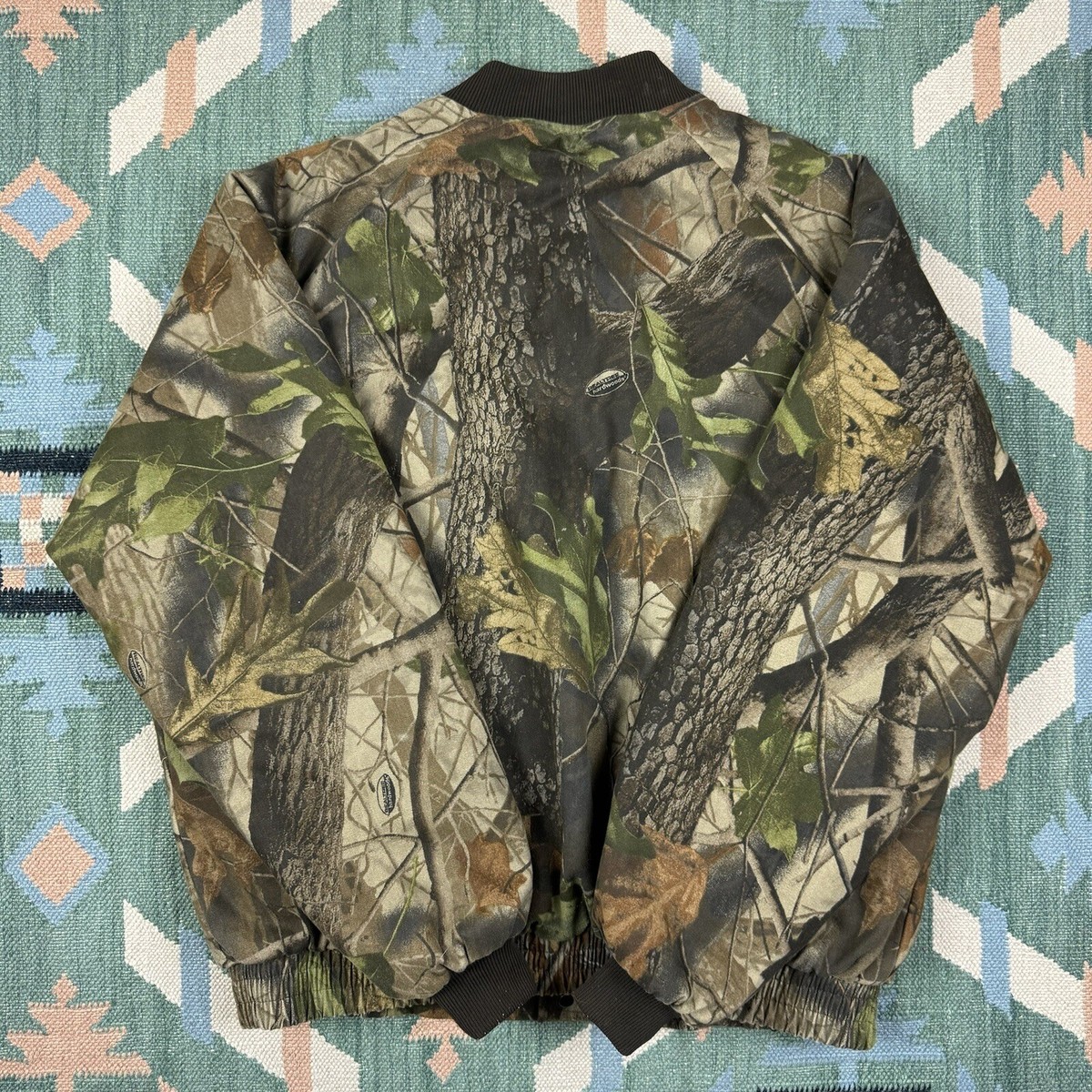 Vintage 80s Liberty Realtree Hardwood Camo Hunting Bomber Vintage 80s Liberty Realtree Hardwood Camo Hunting Bomber