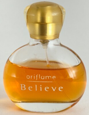 Oriflame Believe Eau De Toilette Perfume 50ml 80% Full! Vintage & Rare!