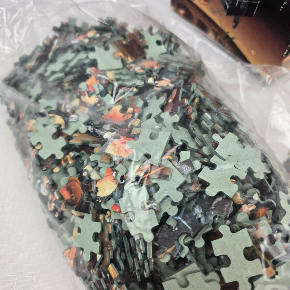 HEYE Loup Orchestra Jigsaw Puzzle 1000 Pieces Poster Complete Vintage 2003 - image 2 of 4