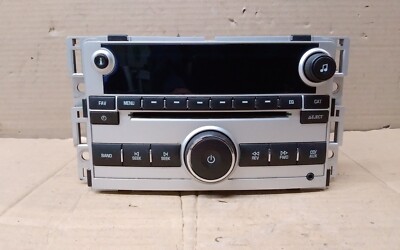 2009 CHEVROLET MALIBU 2LT 2.4 AM FM SINGLE CD MP3 RADIO W/O LTZ (OPT US8)