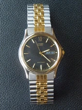 PARTS/REPAIR Vtg CITIZEN Quartz Wrist Watch Model GN-0-S    FREE SHIP