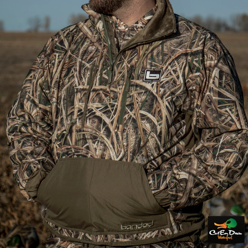 NEW BANDED GEAR CHESAPEAKE 1/4 QUARTER ZIP CAMO PULLOVER JACKET - B1010006 - - Image 4 of 4