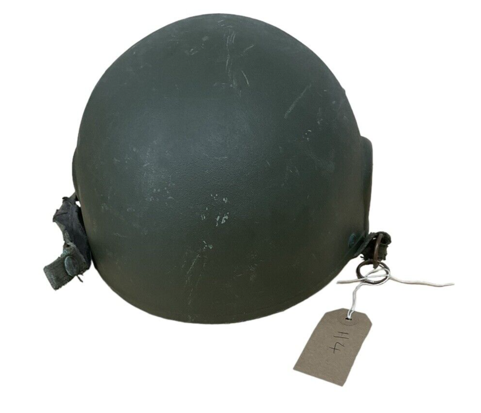 British Army GS MK6 Combat Helmet Olive Green Ballistic Protection