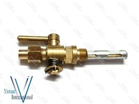 FüR Norton Triumph Bsa Kraftstoff Benzin Gas Tankhahn Petcock 1/4'' Messing