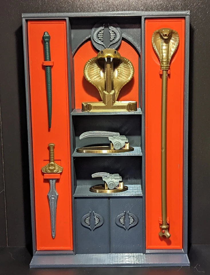 Serpentor оружие стены и воздуха колесница полета стойка масштаб 1:12 классифицированный G.I. JOE - Изображение 2 из 4