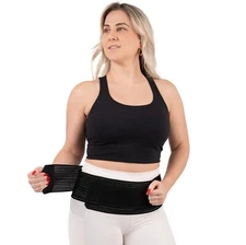 3-in-1 Hip Shrinker Postpartum Back Support & Sacroiliac Pelvis Belt Black On...