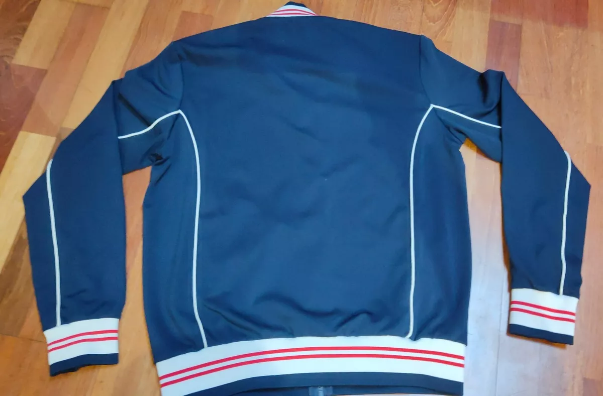 Fila White Line Vintage Classic Track Top Jacket Men s Size S