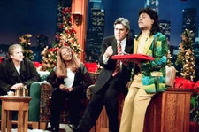 Actor Matthew Modine On Leno 1995 Old Television Photo 3