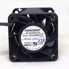 Foxconn PIA040H12P 4028 DC12V 0.81A 4-Wire PWM Dual Ball Cooling Fan