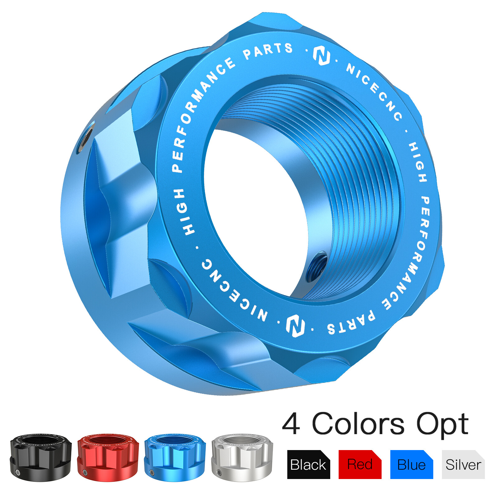 NICECNC Rear Axle Locking Nut For Yamaha Banshee 350 YFZ350 SE SP LE