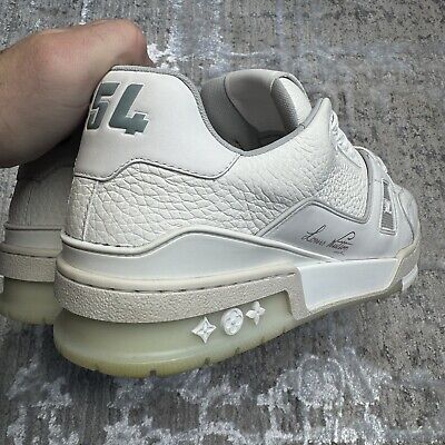 Louis Vuitton Trainer Low #54 Print White Sz- 9LV/10M | eBay Louis Vuitton Trainer Low #54 Print White Sz- 9LV/10M | eBay