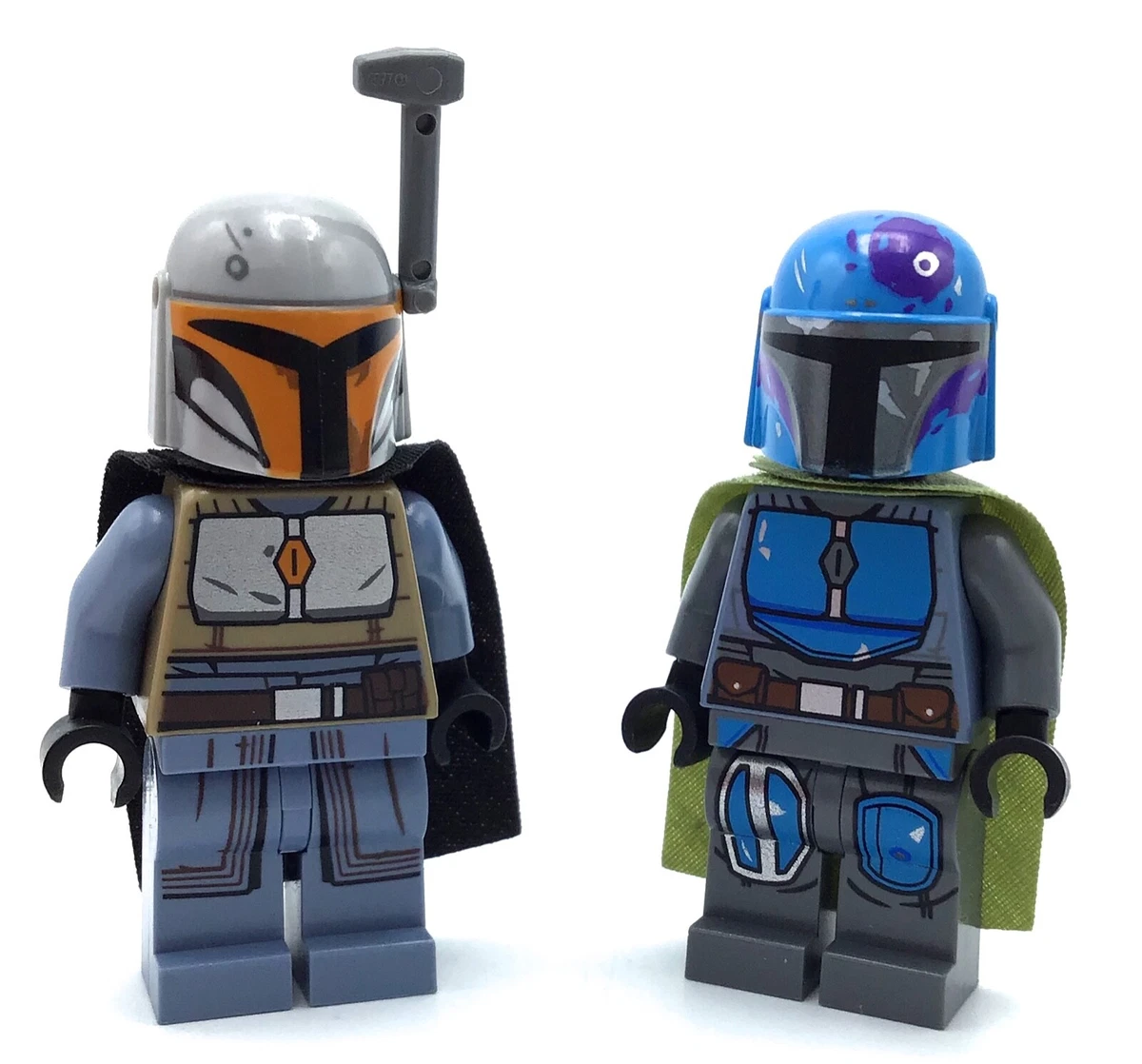 LEGO LOT OF 2 STAR WARS MANDALORIAN WARRIOR MINIFIGURES THIS IS