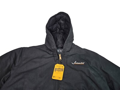 Carhartt 0J0140-M Duck Active Jacket Quilt Lined Black Loose Carhartt 0J0140-M Duck Active Jacket Quilt Lined Black Loose