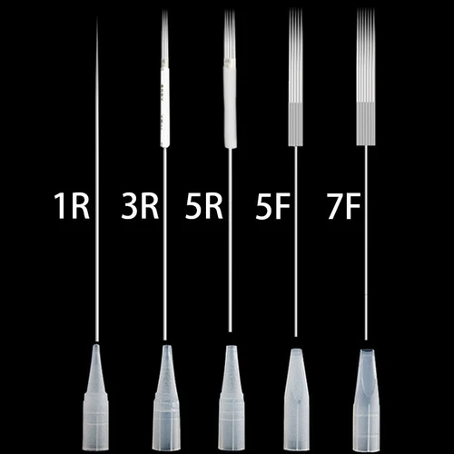 Disposable Permanent Makeup Needles Tattoo Needles/Big Caps for Eyebrow Tattoo - product listing photo