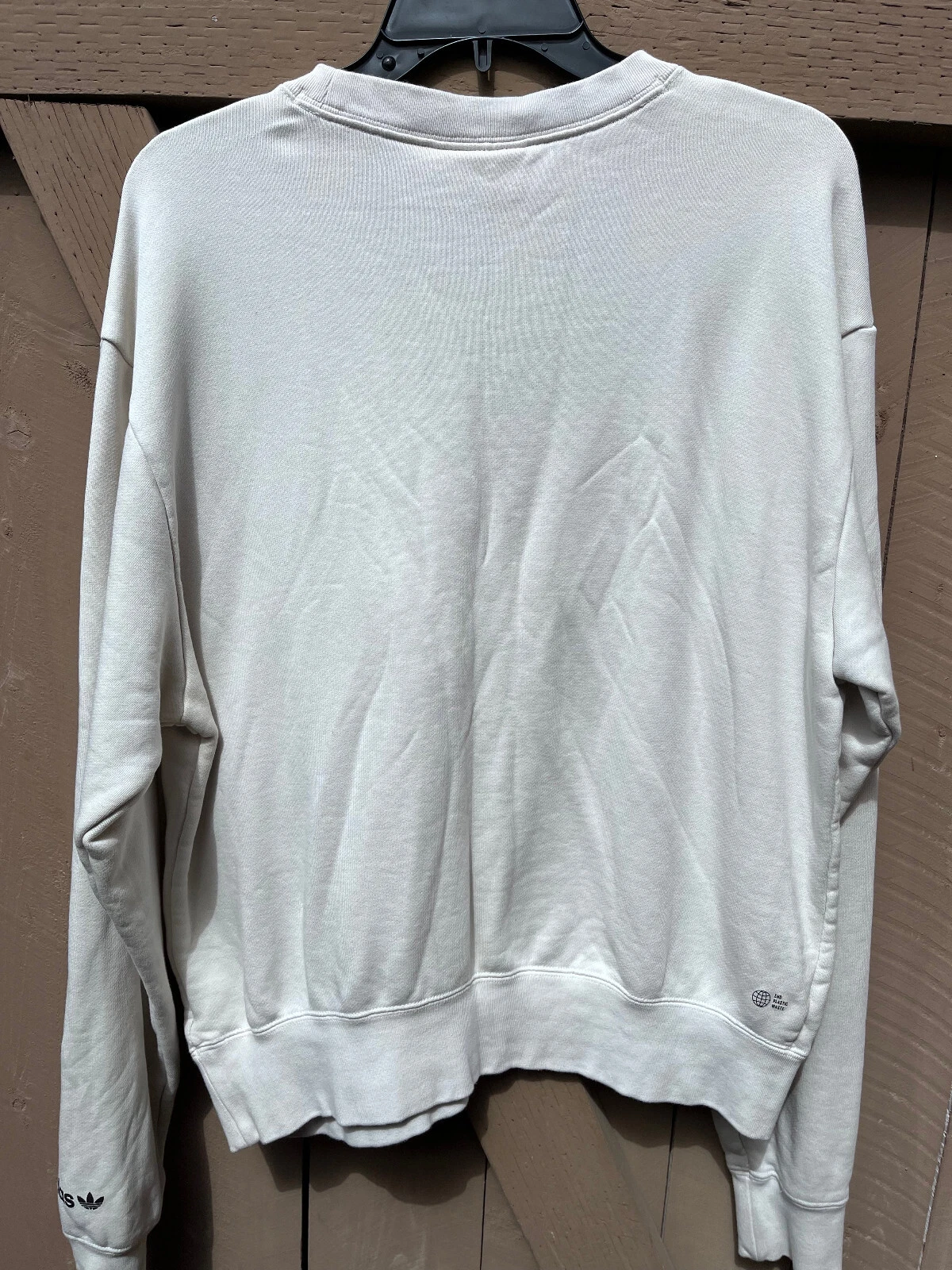 Felpa Adidas Friends of Nature Club Graphics Off White Uomo Taglia M