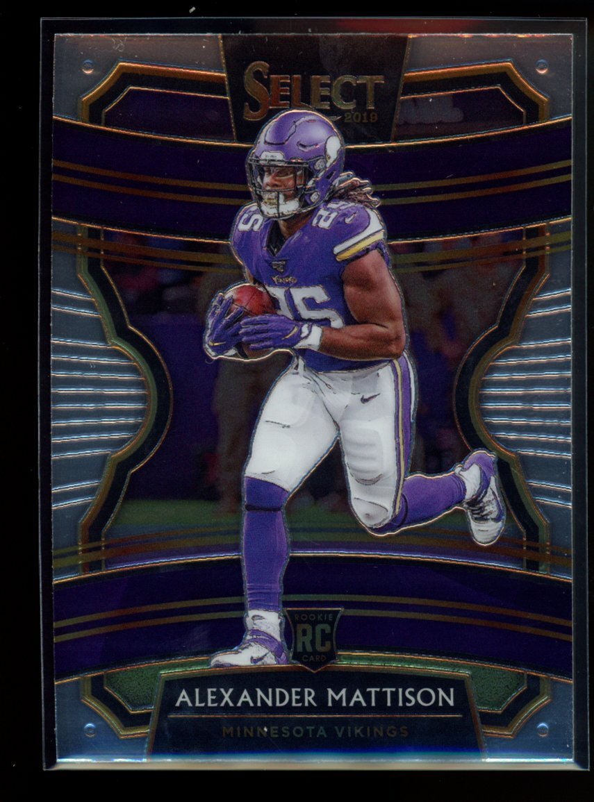2019 Panini Select #64 Alexander Mattison