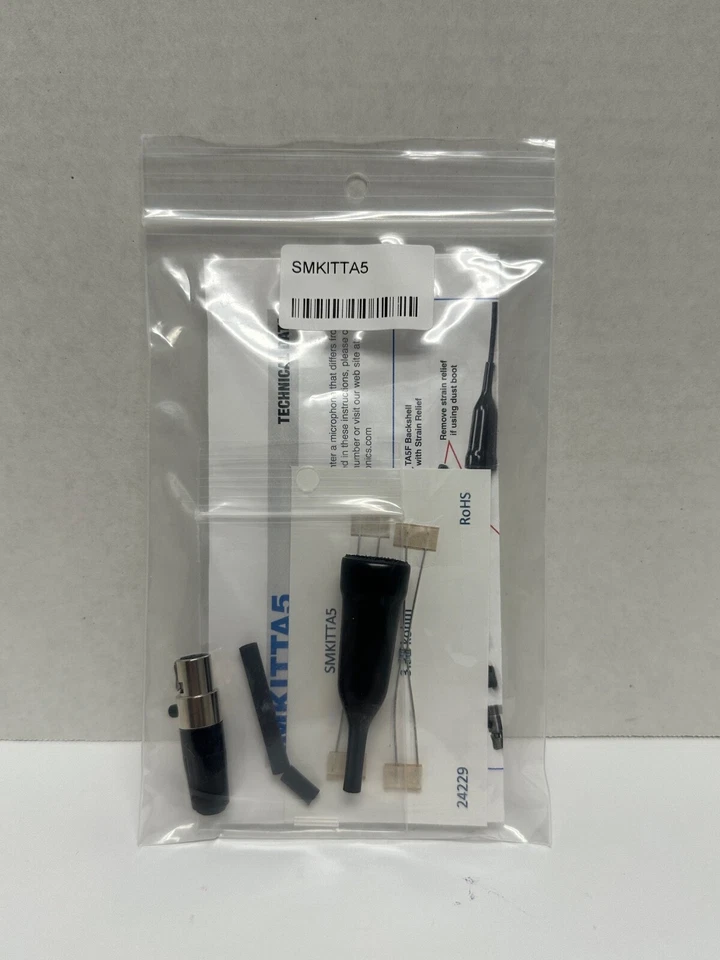 Lectrosonics SMKITTA5 - TA5-Female Custom Connector Kit with 5pin Plug & Sleeve - Image 2 of 4