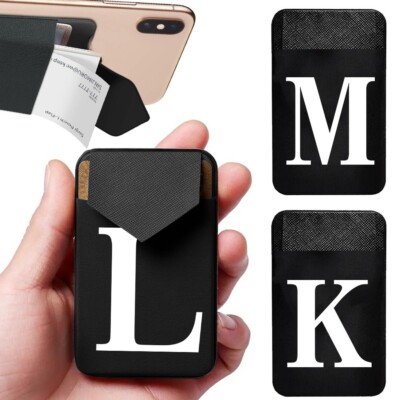 Neu Handy Geldbörse Telefon Kartenhalter Kartenhalter für Rückseite des Telefons Stick On Wallet